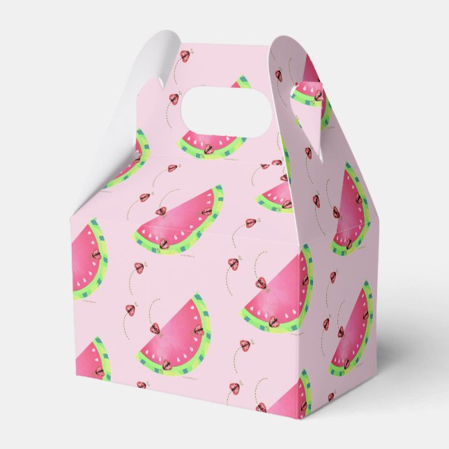 Ladybugs Wassermelonenkiste Geschenkschachtel (Vorderseite)
