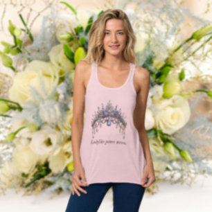 Ladylike Power bewegt sich. Tank Top