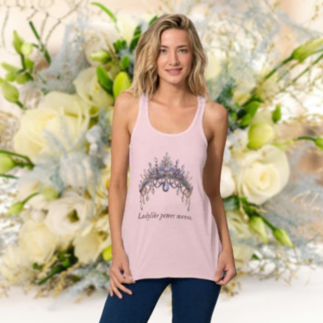 Ladylike Power bewegt sich. Tank Top (Von Creator hochgeladen)