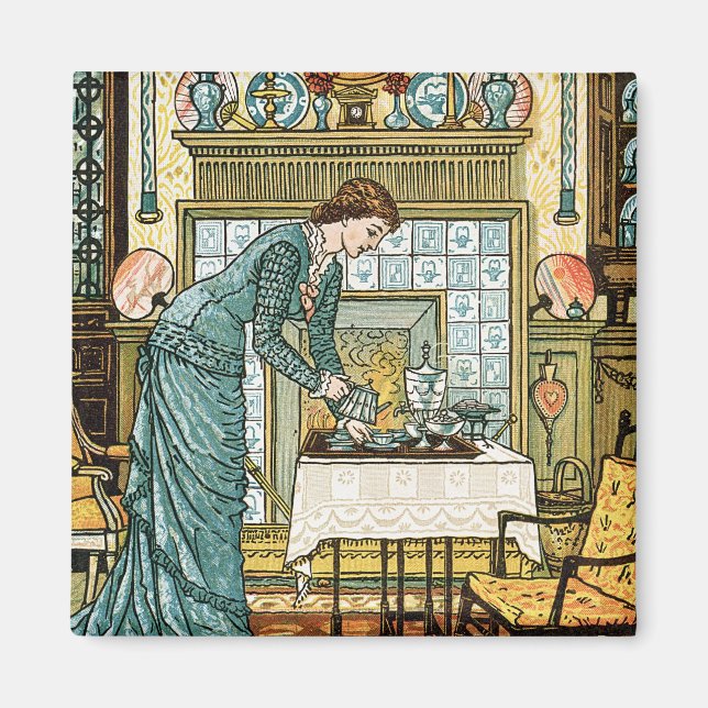 Lady's Chamber, frontispiece to 'The House Beau Magnet (Vorne)