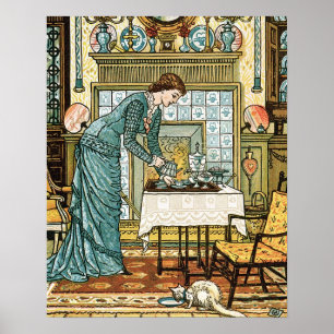 Lady's Chamber, frontispiece to 'The House Beau Poster