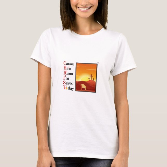 Ladys Christ Acronym T-Shirt (Vorderseite)