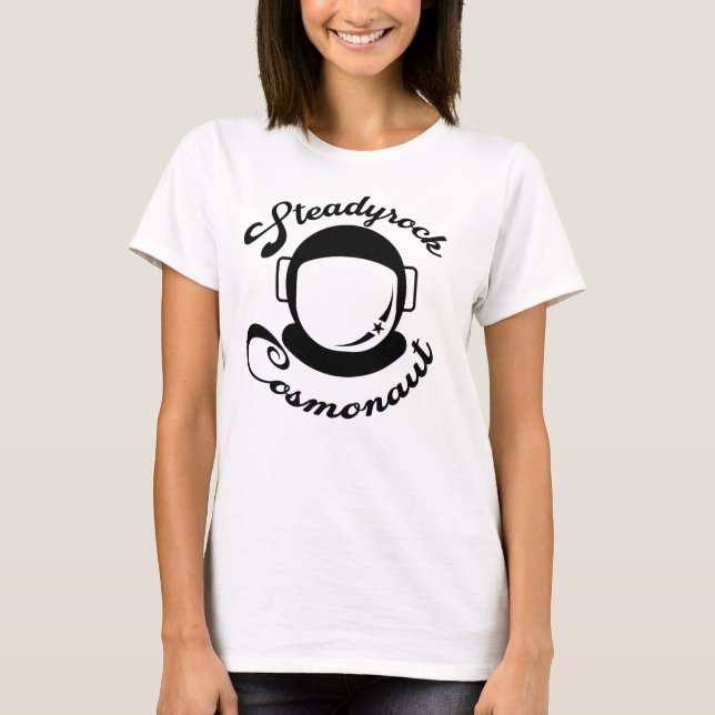 Ladys Classic Steadyrock Cosmonaut T-Shirt (Vorderseite)