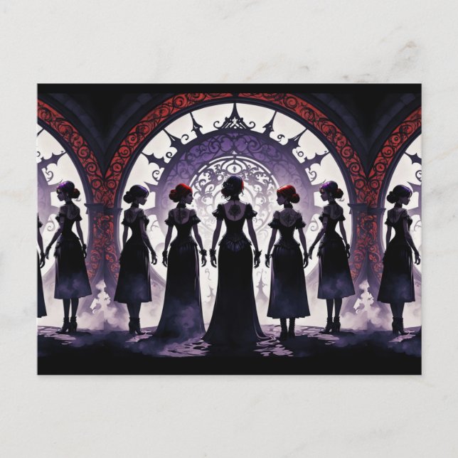 Ladys Club Tattooos: Die Ansammlung Postkarte (Vorderseite)