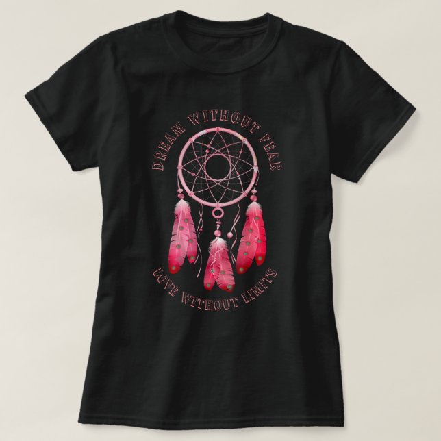 Ladys Dream Catcher T - Shirt (Design vorne)
