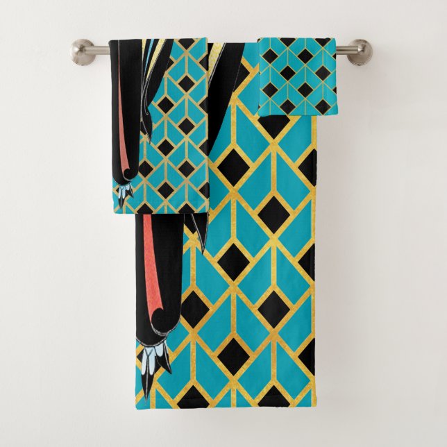 Ladys ERTE Badetuch Set (Insitu)