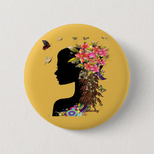Ladys Fantasy Fashion Button