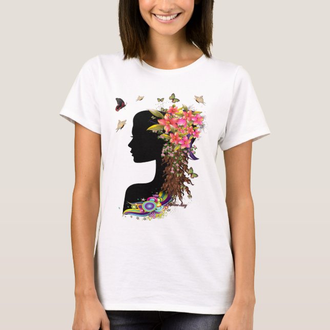 Ladys Fantasy Fashion T-Shirt (Vorderseite)