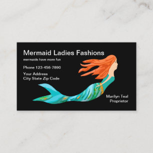 Ladys Fashion and Dress Shop Visitenkarte