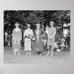 Ladys Fashion der 20er Jahre Poster