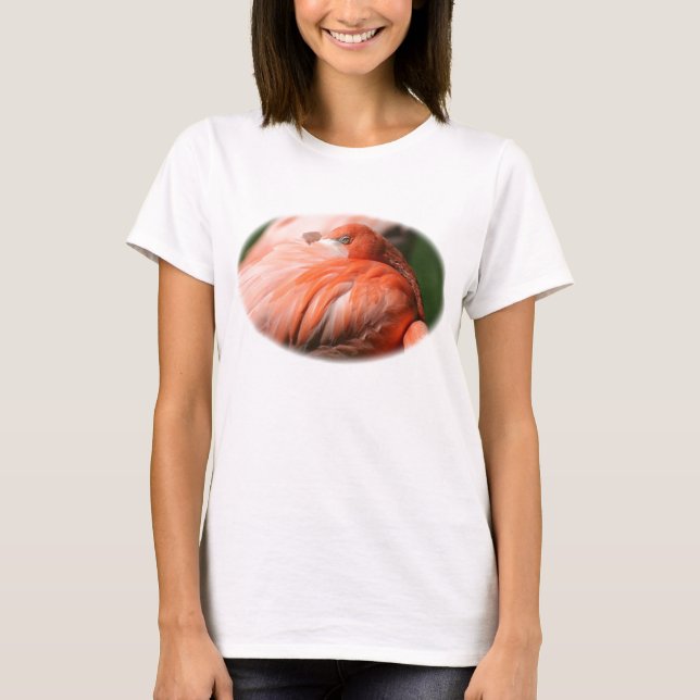 Ladys Flamingo Shirt (Vorderseite)