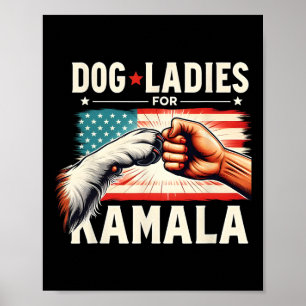 Ladys for Kamala Vice President 2024 Kamala Harri Poster