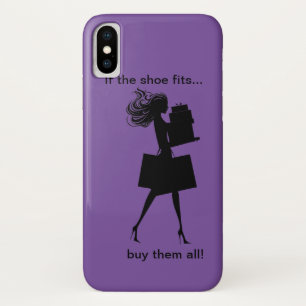 Ladys Funny Fashion Theme iPhone X Hülle