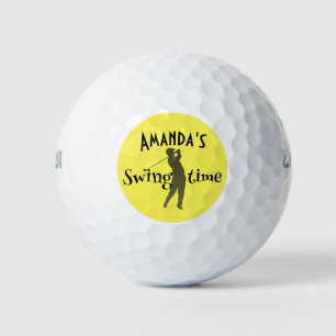 Ladys Funny Golf Balls Golfball