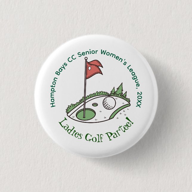 Ladys Golf League Celebration Button (Vorderseite)