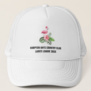 Ladys Golf League Hat - Clubname Truckerkappe