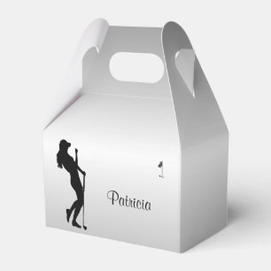 Ladys Golfer Personal  Geschenkschachtel
