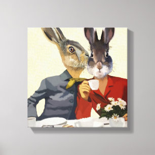 Ladys Gossip Leinwanddruck