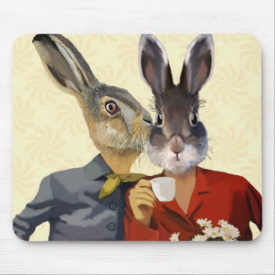 Ladys Gossiping Mousepad