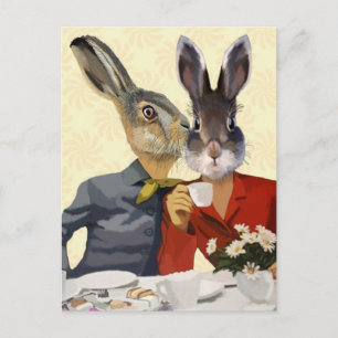 Ladys Gossiping Postkarte