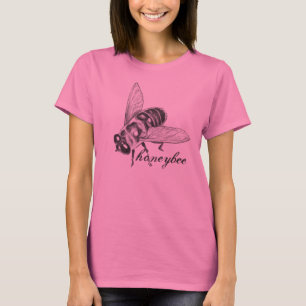 Lady's Honeybee T - Shirt Women's Plus Size Shirts