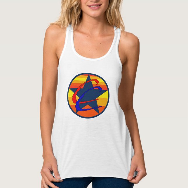 Ladys Houston Pride Tank Top (Vorderseite)