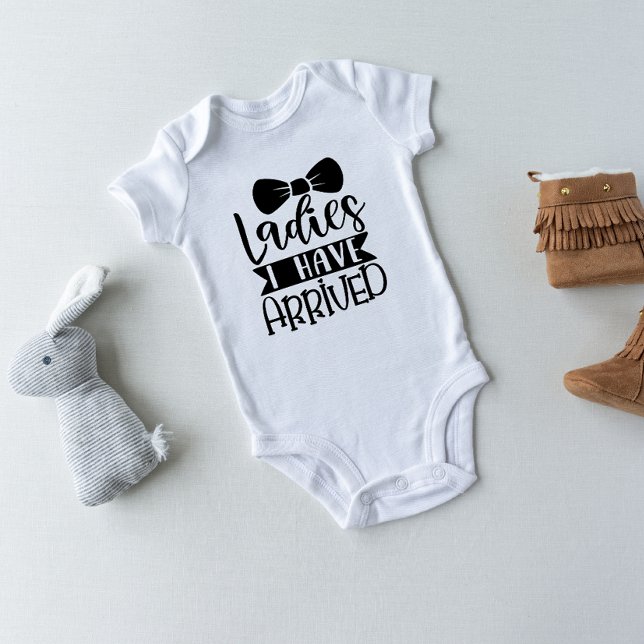 Ladys I are Arrived Baby Bodysuit Strampler (Von Creator hochgeladen)