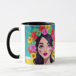 Ladys in Bloom Coffee Tasse