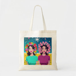 Ladys in Bloom Tote Bag Tragetasche