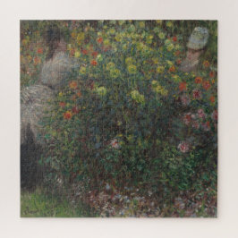Ladys in Blume Monet 1875 Puzzle