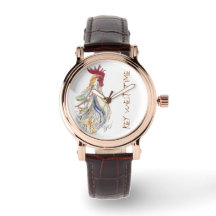 Ladys Key West Rooster Watch