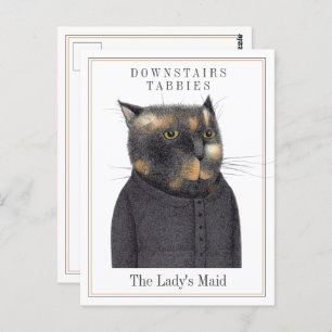 LADY'S MAID CAT Postcard Postkarte