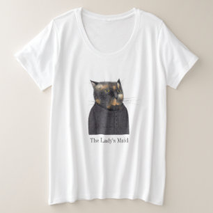LADY'S MAID CAT Women's Plus Size T - Shirt