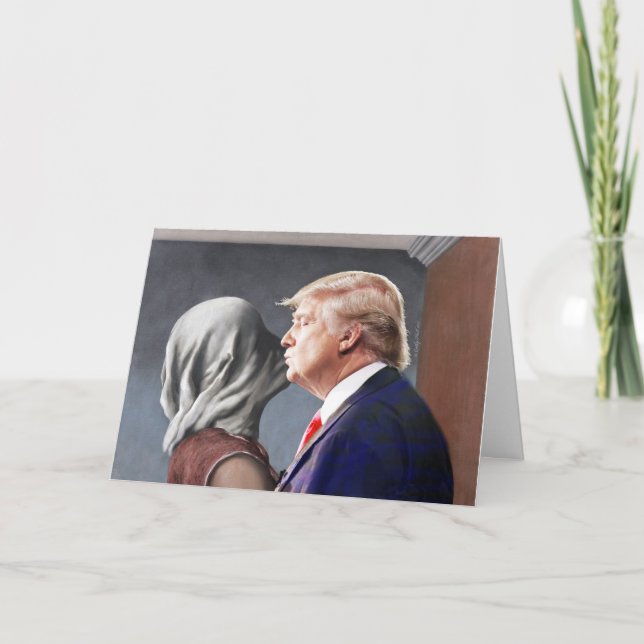 Ladys Man Grußkarte Karte (Vorderseite)