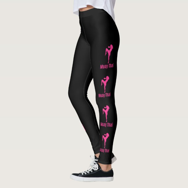 Ladys, Muay Thai Themed, Thai Fighting Leggings (Links)