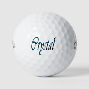 Ladys namens Crystal, Golfball