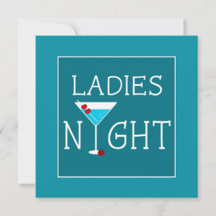 Ladys Night Junggeselinnen-Abschied Einladung