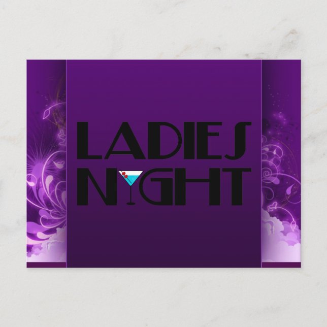 Ladys Night Postkarte (Vorderseite)