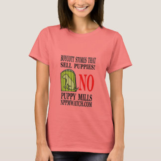 Ladys No Puppy Mills T - Shirt
