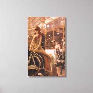 Ladys of the Cars (alias Circus) von James Tissot Leinwanddruck