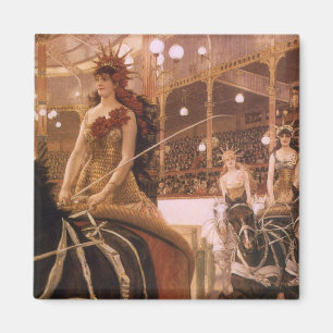 Ladys of the Cars (alias Circus) von James Tissot Magnet