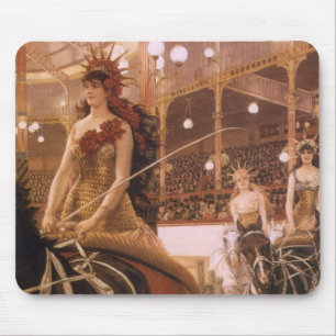 Ladys of the Cars (alias Circus) von James Tissot Mousepad