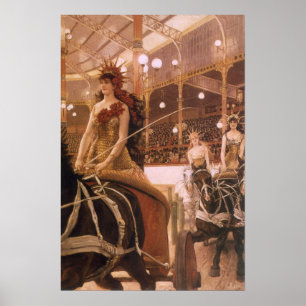 Ladys of the Cars (alias Circus) von James Tissot Poster
