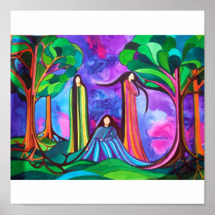 Ladys of the Forest Poster