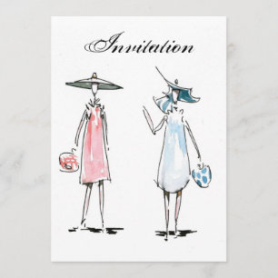 Ladys off to Lunch Einladung