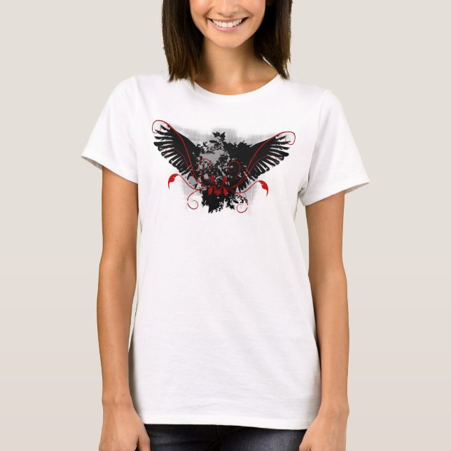 Ladys Open T-Shirt (Vorderseite)