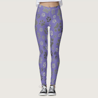 Ladys Paw Print Leggings