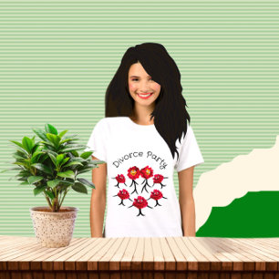 Ladys peonies T-Shirt