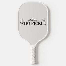 Ladys Pickleball Club Pickleball Schläger