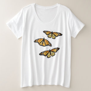Ladys Plus Size T-Shirt Monarchie